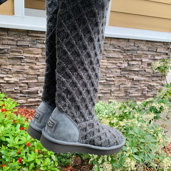 Ugg wool fabric linging boot - Picture 5 of 8